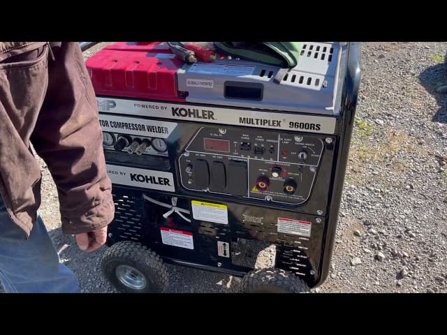 Kohler Multiplex 9600RS Generator, Compressor, Welder