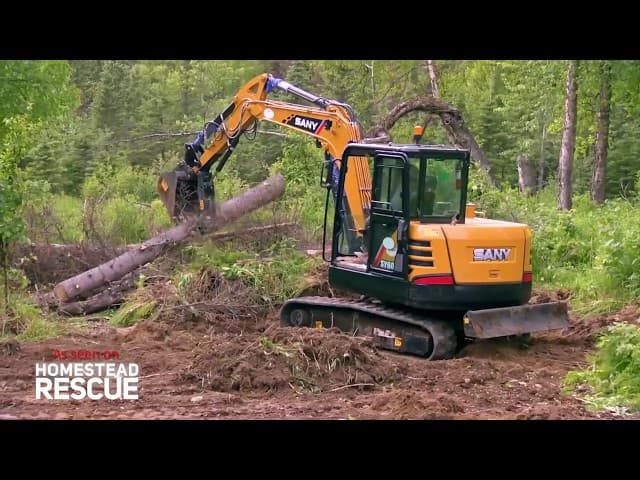 Featured in Homestead Rescue: SANY SY60C Excavator