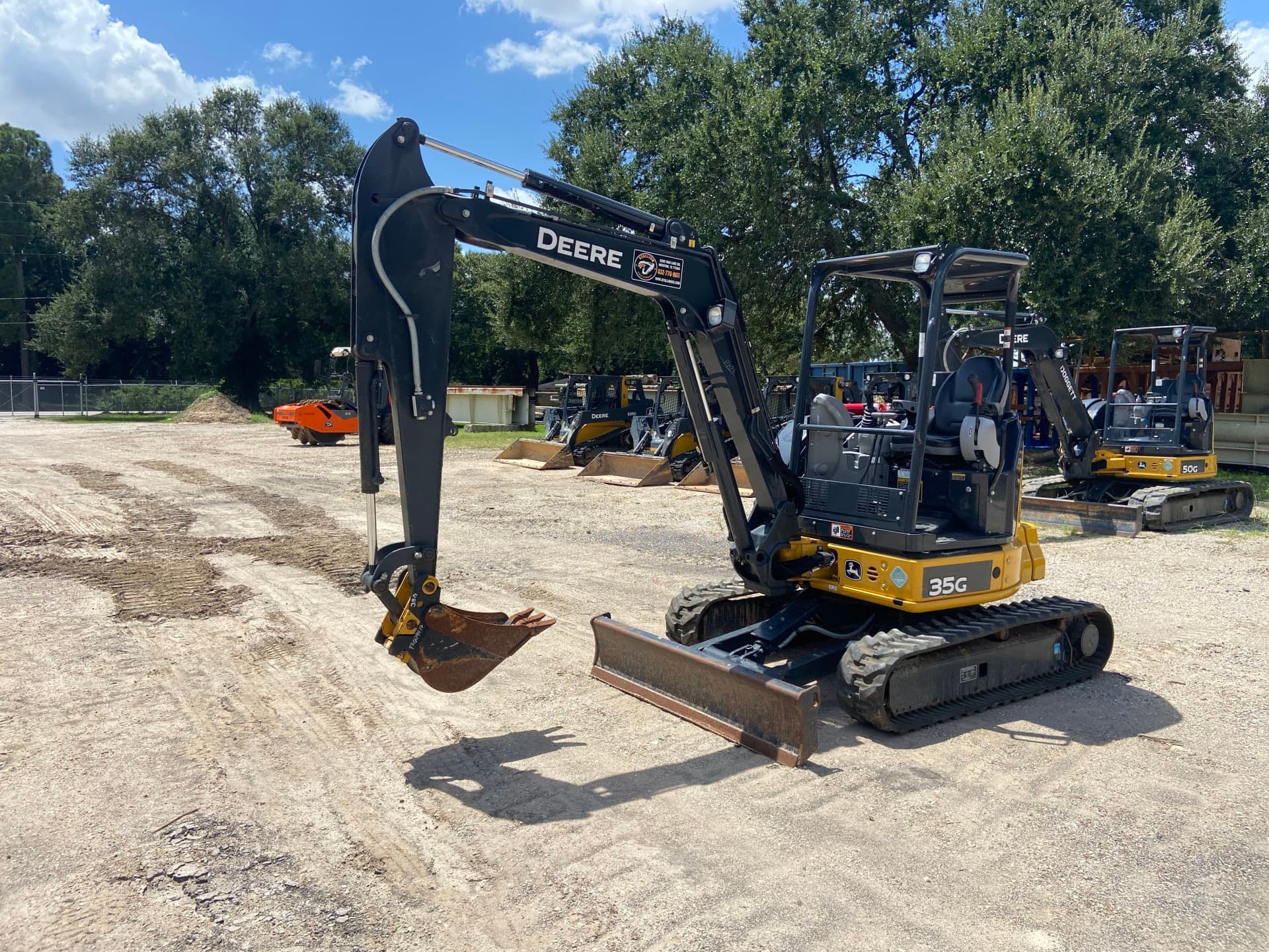 John Deere 35G Compact Excavator