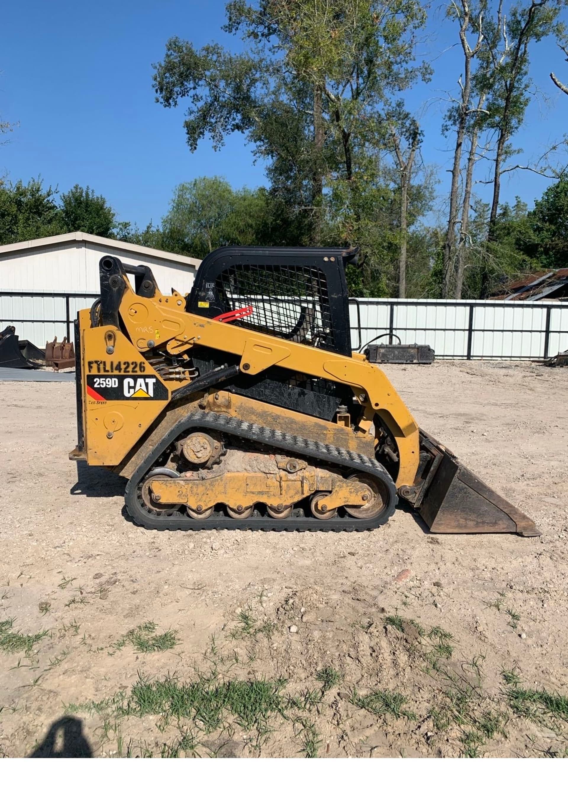 Caterpillar 259D Skid Loader