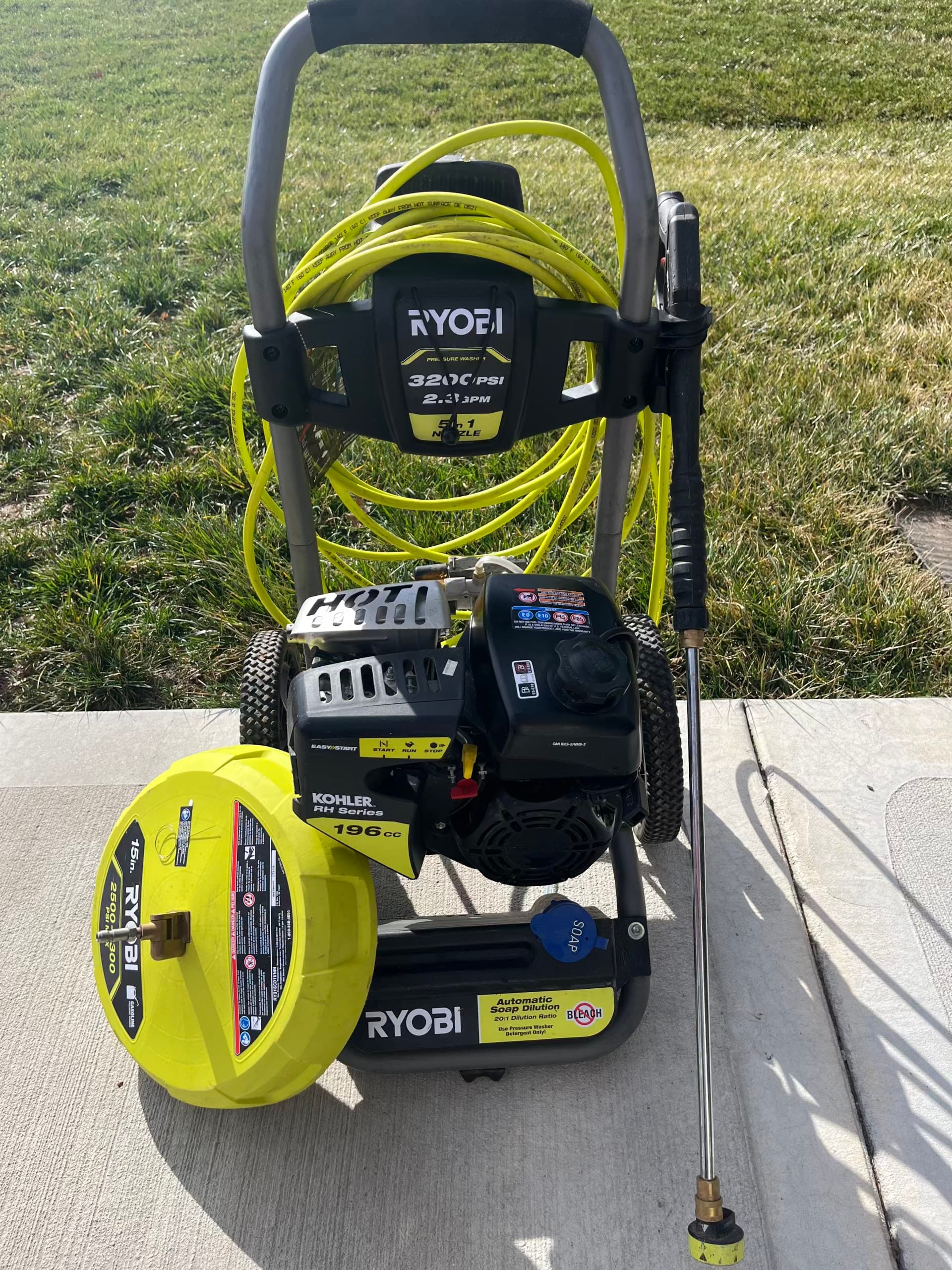 Ryobi Power Washer - 3300PSI